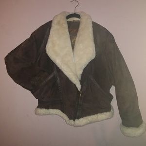 Vintage "Adventure Bound by Wilson's" Leather coat
